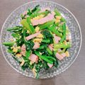 のーずぼいす's cooksnap of when they made ほうれん草＊ベーコン＊卵のバターソテー.