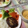 クック5SLTMS☆'s cooksnap of when they made 粗挽きミンチでハンバーグ.