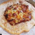えりこ82☆'s cooksnap of when they made 簡単手作り♪カレーピザ♪.