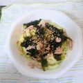 スタイリッシュママ's cooksnap of when they made キャベツとツナの和え物(レンジで).