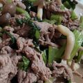 あゆたっくん's cooksnap of when they made 【時短10分】牛肉と小松菜のピリ辛炒め.