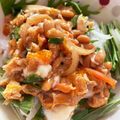 あたむ❤189's cooksnap of when they made 朝食、ランチに♡納豆ふわふわたまごとじ丼.