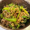 えんジェル's cooksnap of when they made ピーマンじゃこ炒め☆.