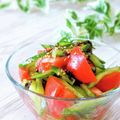 Satoco❋'s cooksnap of when they made 切って和えるだけ胡瓜とトマト塩昆布サラダ.