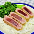 晴にゃ's cooksnap of when they made 動脈硬化改善！ ？まぐろカツ.