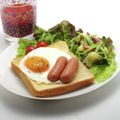 クックDAD's cooksnap of when they made 【ワンプレート朝食】目玉焼きトースト.
