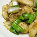 ノンノリノ's cooksnap of when they made 鶏ササミとしし唐の♪ナンプラー焼き♪.