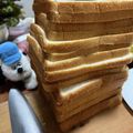 め目め's cooksnap of when they made ６枚切り食パンを半分にスライスするコツ！.