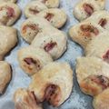 bosabossa's cooksnap of when they made 【覚書】手捏ねフランスパンとベーコンエピ.