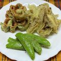 にきけん's cooksnap of when they made *スナップエンドウの素揚げ*.