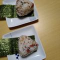 よちりん's cooksnap of when they made 梅ぇ～♡♥ごま＆おかか　おにぎりぃ.