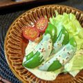 パピパピくん's cooksnap of when they made スナップエンドウのからしマヨネーズ和え.