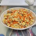 ナスピヨ's cooksnap of when they made 鶏ひき肉入りいり豆腐.