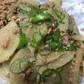 クックCUITQ1☆'s cooksnap of when they made 大根そぼろ煮☆旨辛肉味噌☆ひき肉☆お弁当.