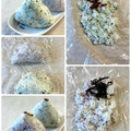 かっちゃん杉's cooksnap of when they made おにぎりの具材を真ん中に握る裏技！？.