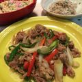 こつゆ514's cooksnap of when they made 香り引き立つ牛肉パプリカのオイスター炒め.