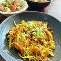 Superlittleboo's cooksnap of when they made 塩麹で本場沖縄ツナ入り人参しりしり.