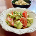 Superlittleboo's cooksnap of when they made ☆簡単☆アボカドとトマトの白だし昆布和え.