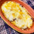 t0mt0mt0m's cooksnap of when they made イワシの味噌煮缶とネギチーズ.