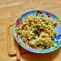 komutatata's cooksnap of when they made 簡単♪カレーチャーハン.