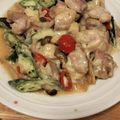 ✏❤☁⚡⏳'s cooksnap of when they made 鶏肉とオクラのチーズ焼き☆.