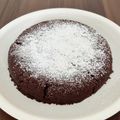 ななちゃんはっぴー's cooksnap of when they made 炊飯器で作る、しっとりガトーショコラ♪.