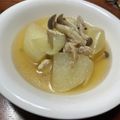 mebow's cooksnap of when they made やっつけ大根と鶏ムネの煮物.