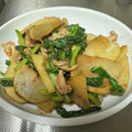 クックD6KVC7☆'s cooksnap of when they made 豚肉とカブの生姜焼き☆葉も全部使って！.
