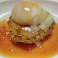 あいちゃEBC's cooksnap of when they made ❀黄身がトロッ☆テリヤキ月見ハンバーグ❀.