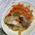 たべたべこ's cooksnap of when they made レンジで10分！白菜と豚こまのとろみ煮.