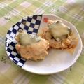 まなポコ's cooksnap of when they made 大葉で包んだチーズin鶏つくね.