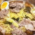 青のお弁当's cooksnap of when they made 昔なつかしい味☆中華そば（しょうゆ味）.