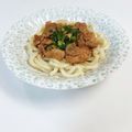 yukakobi☆'s cooksnap of when they made 豚バラ薄切りのおいし〜うどん.