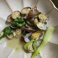 テヨン1's cooksnap of when they made ◎チンゲン菜とあさりの酒蒸し◎.