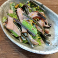 ばたみそーぱん☆'s cooksnap of when they made 菜の花とハムの ✿粒マスタードマヨ和え✿.