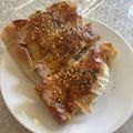 momosug's cooksnap of when they made 洋梨とゴルゴンゾーラチーズのパイ.