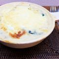 horseland's cooksnap of when they made ほうれん草とベーコンと卵のグラタン♫.