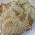 papikun's cooksnap of when they made フライパンで鯛じゃないけど鯛焼き.