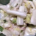 9b_pencil's cooksnap of when they made シャキシャキ白菜と大葉のツナマヨサラダ.