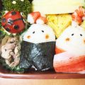 クック2PIW1O☆'s cooksnap of when they made ミニトマトてんとう虫☆簡単キャラ弁に!!.