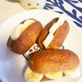 みなとのまんま's cooksnap of when they made 黒糖ロールパンで簡単バナナサンド♪.
