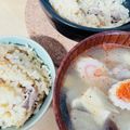 まぁぞー☆'s cooksnap of when they made 土鍋で炊き込みご飯.
