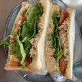 吉井さん☆'s cooksnap of when they made ＊ツナとピクルス＊のサンドイッチ.