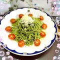 ☆なあなクック☆'s cooksnap of when they made バジルソースとトマトのパスタ.