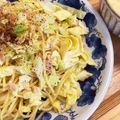 momoppo's cooksnap of when they made キャベツとツナ缶の簡単パスタ♪.