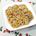 ＊naｰno＊'s cooksnap of when they made 蓮根の磯辺揚げ.