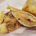 ＊こみこ＊'s cooksnap of when they made 卵不要!天ぷら粉でもちもちクレープ.