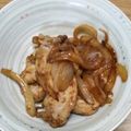 みぃくんのママ's cooksnap of when they made お手軽　さっぱりポン酢の豚バラ生姜焼き.