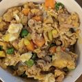 ひぃちゃんひー's cooksnap of when they made カラフル☆ツナたまそぼろ丼.