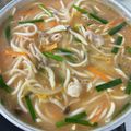 HomaRuu's cooksnap of when they made 豆板醤で！辛さ控えめ『味噌チゲスープ』.